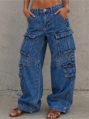 Zara Classic Blue Denim Jeans